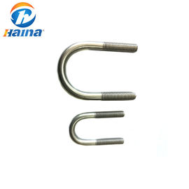 316L Square U DIN3570 A2 -70 Stainless steel U Bolts With hex Nut