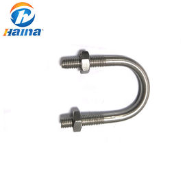 316L Square U DIN3570 A2 -70 Stainless steel U Bolts With hex Nut