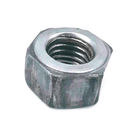 OEM SS316 Hex Head Nuts , White Zinc Plated Iron Metric Nut Thickness Custom