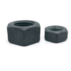 DIN934/439 ASTM A194/563 carbon steel Hot dip galvanized / HDG Hex Nuts For electric tower
