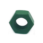 A4 - 80 4.8 / 8.8 Gread Hex Head Nuts Carbon Steel Green PTFE Coated
