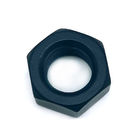 8 Grade Carbon Steel Black PTFE Coated Hex Head Nuts For OEM Service