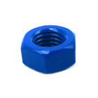 Stainless Steel Ss304 Low Profile Hex Nut Black PTFE Coated For Industry