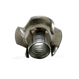DIN ISO ANSI GB Standard DIN1624 Furniture Steel T Nuts with Four Claw