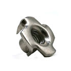 DIN ISO ANSI GB Standard DIN1624 Furniture Steel T Nuts with Four Claw