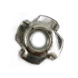 DIN ISO ANSI GB Standard DIN1624 Furniture Steel T Nuts with Four Claw