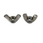 DIN315 M3 Wing / Butterfly Stainless Steel Nuts 304 / 316 Plain Finish Surface