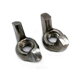 DIN315 M3 Wing / Butterfly Stainless Steel Nuts 304 / 316 Plain Finish Surface