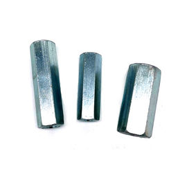 DIN6334 Carbon Steel White Zinc Plated Polish Surface Hex Coupling Nut