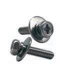 Cold Forging Stainless Steel 304 316 Hex Head Cross Recessed Machine Screws