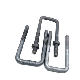 DIN3570 Standard High Strength HDG Carbon Steel U Shape Bolt and nut