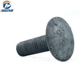 Metric Steel Din603  Hot Dipping Galvanizing Mushroom Head Carriage Bolt