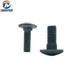 Hot Dip Galvanized Mushroom Head Coach carriage bolts For Electric Tower