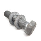 A490 carbon steel 4.8 8.8 Stud Electric Hex Head Bolt and washer