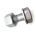thread Carbon Steel Grade 4.8 8.8 Hex Head Bolts and Nuts with Washer