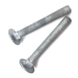 Grade 6.8 M30 M20 HDG Carriage Bolt With Fine Pitch Thread To Electric Equipment
