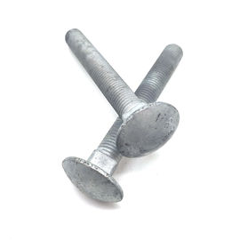 Grade 6.8 M30 M20 HDG Carriage Bolt With Fine Pitch Thread To Electric Equipment