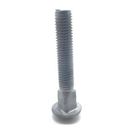 Carbon steel 4.8 5.8 M10 Long Neck Carriage Bolt With Fine Pitch Thread