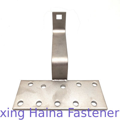 Stainless Steel 304 316 Custom Solar Panel Mounting Adjustable Tile Roof Hook