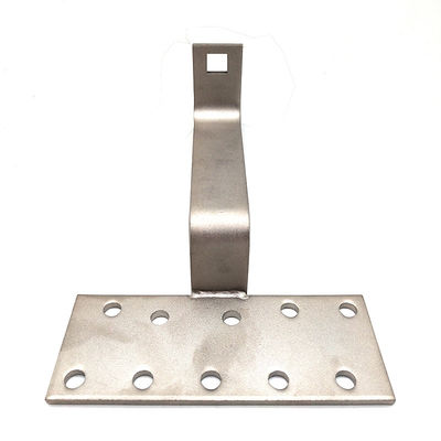 Stainless Steel 304 316 Custom Solar Panel Mounting Adjustable Tile Roof Hook