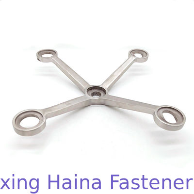 Factory High Quality 304 316 Stainless Steel Spider Glass Curtain Wall Fittings