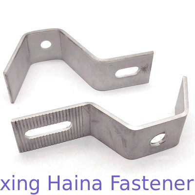 Aluminium Iron Adjustable 90 Degree Z slotted angle grinder bracket