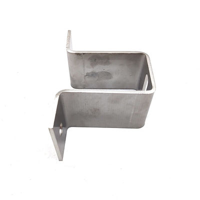 U Shaped  Anodized aluminum Metal mid clamp For Solar Mounting