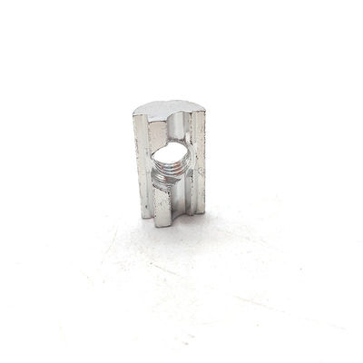 Aluminium Profile Zinc Plated Spring Loaded T Nut With Spring