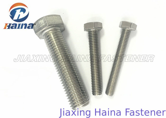 DIN933 A2 A4 Stainaless Steel Hex Head Bolts and Nuts with Washers