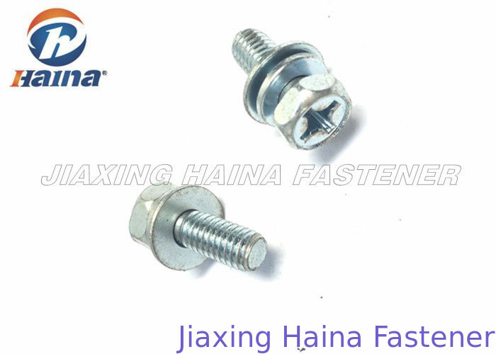 Hex Head Combination Stainless Steel Machine Screws and washers