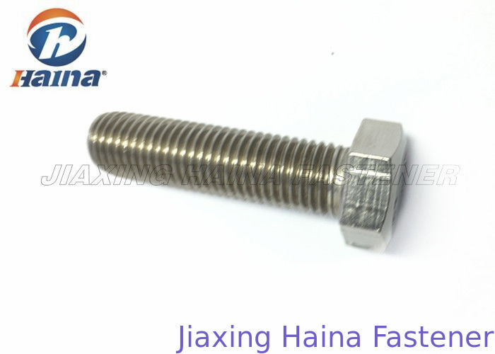 DIN 933 Stainless Steel 304 316 Full Thread Hex bolts and nuts
