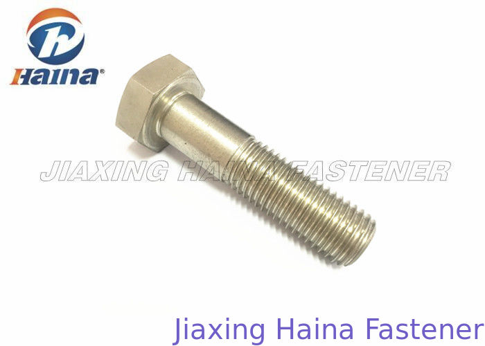 M10 M16 DIN 931 A2 A4  Half Thread Hex Head bolt For Structural Steel