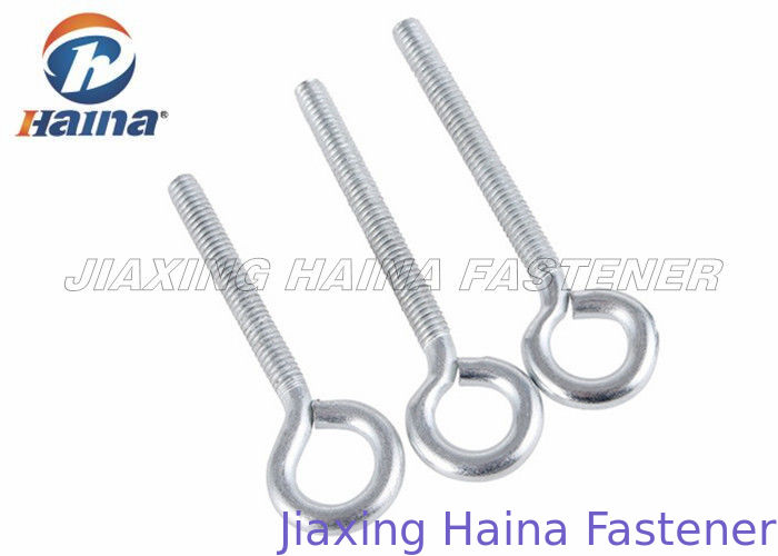 Silver Color 16MM 18MM 20MM Closed Eye Hooks / Small Screw Eye Pins