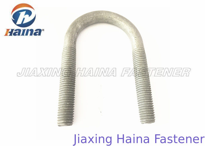 Carbon Steel Grade 8.8  Hot Dip Galvanized Round Type u Bolts
