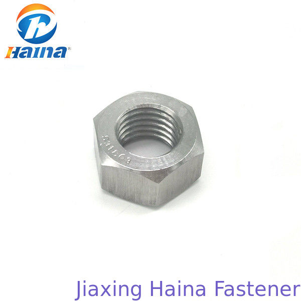 High quality  Stainless Steel 304 316L DIN934 Hex Head Nuts