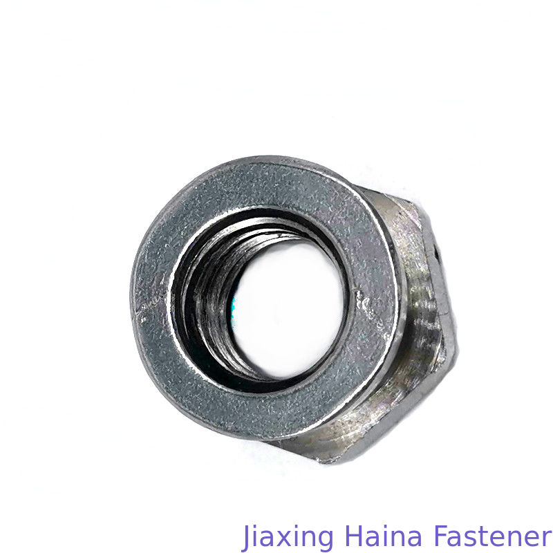 Longlife M8 Hex Head Nuts , Breaks Away Safety Shear Nut Passication Finish