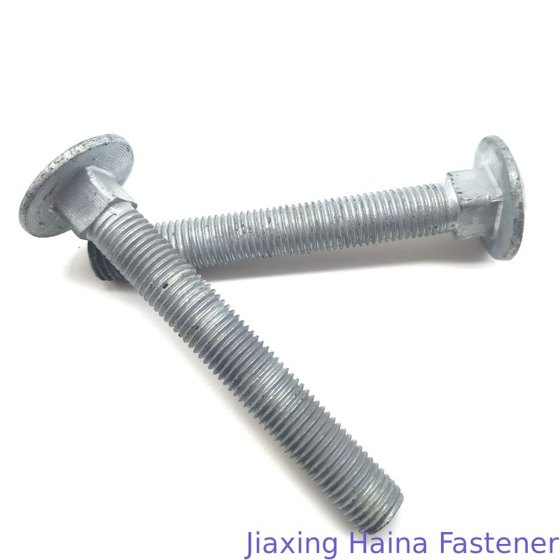 Carbon Steel Grade 5.8 M36 M30 Power Carriage Bolt With Fine Pitch Thread
