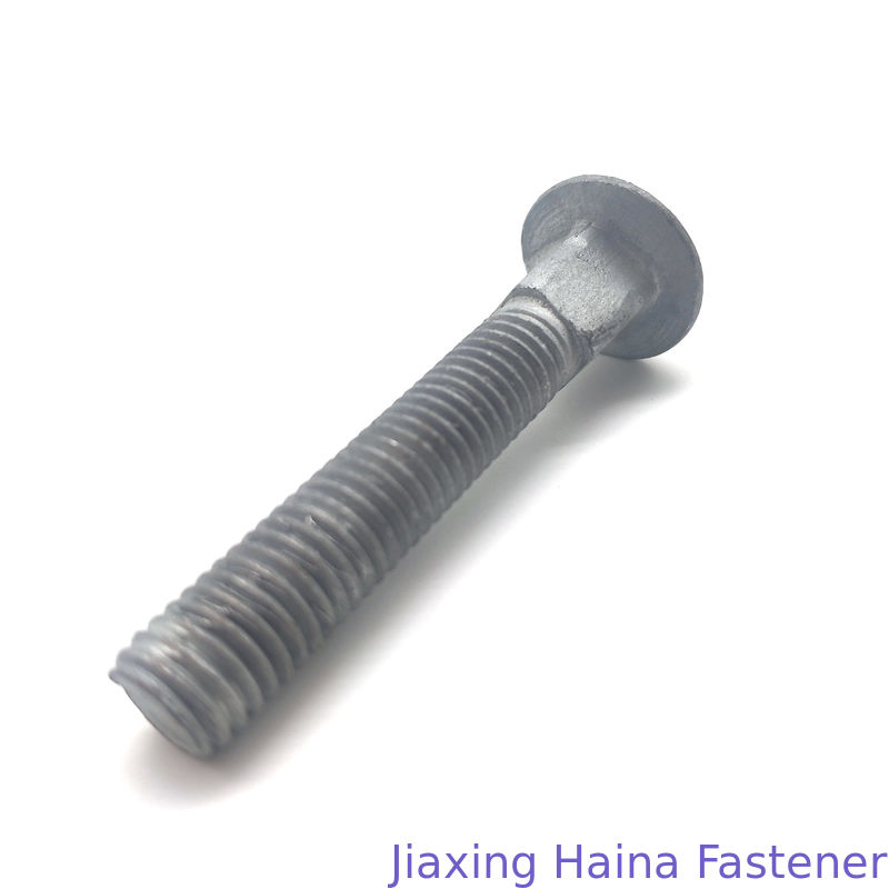 M30 M40 Carbon Steel 4.8 5.8 Round Head Long Square Neck carriage bolt
