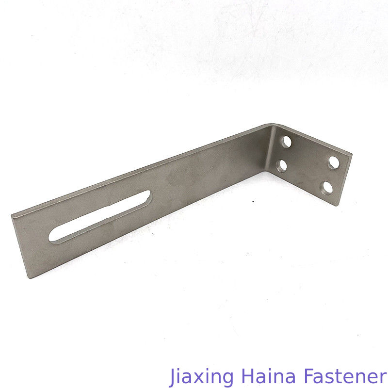 SS316 SS304 l shape Corner brace solar panel brackets for roof