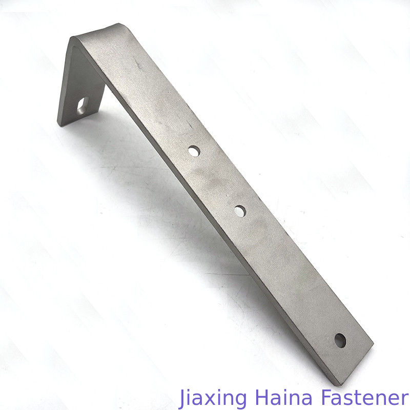 Large Flat Angle Stainless Steel L Shape Corner solar panel mounting Bracket