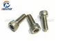 A2-70 Stainless Steel DIN 912 Silver Color Machine Screws With Socket Cap Head