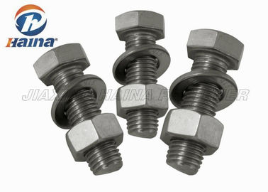 GB Half Thread Hexagon Head ss304 ss316 M4-M36 Thumb Bolts And nut