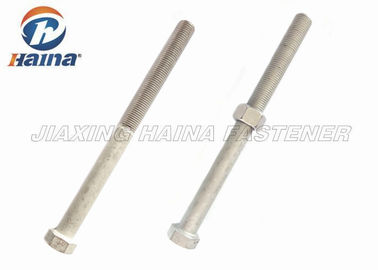 solution heat treatment DIN931 A4-70 Stainless Steel Hex Head Bolts