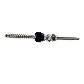 Adjustable PV Rack Stainless Steel 304 316 Hanger Bolts For Solar Roof