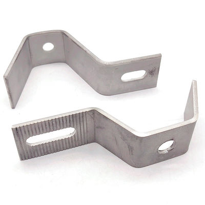 Aluminium Iron Adjustable 90 Degree Z slotted angle grinder bracket